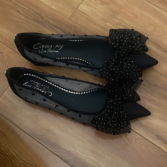 Circus by Sam Edelman Black Bow Flats - Picture 4 of 6
